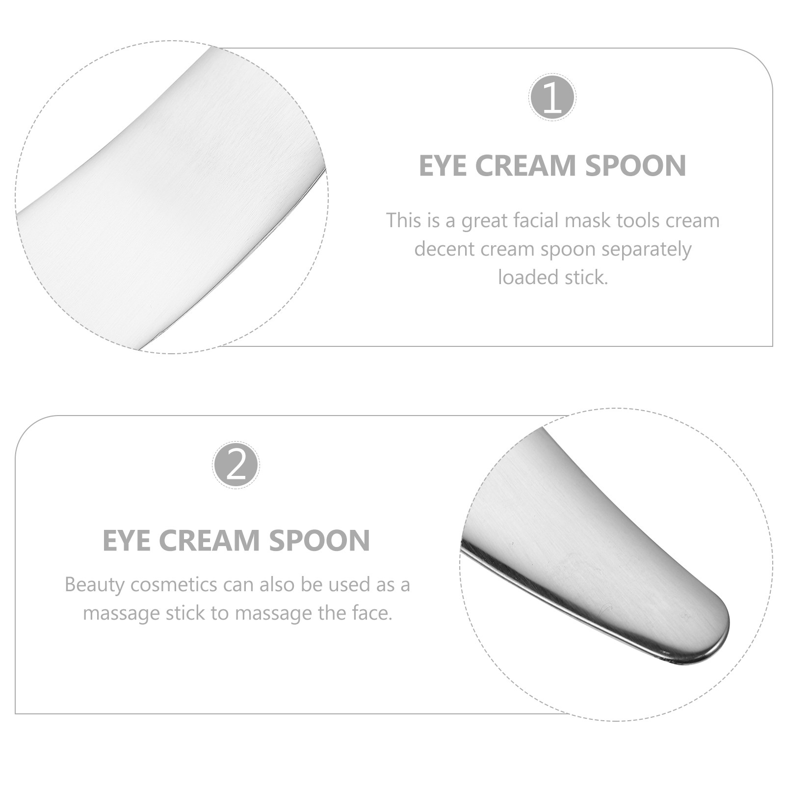 Stainless Steel Eye Cream Spoo – обзор и цена Beauty - Makeup - Eyes