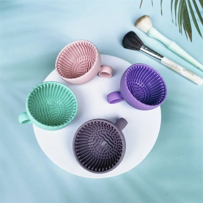 Soft Silicone Makeup Brush Cle – обзор и цена Blush Brush Kabuki