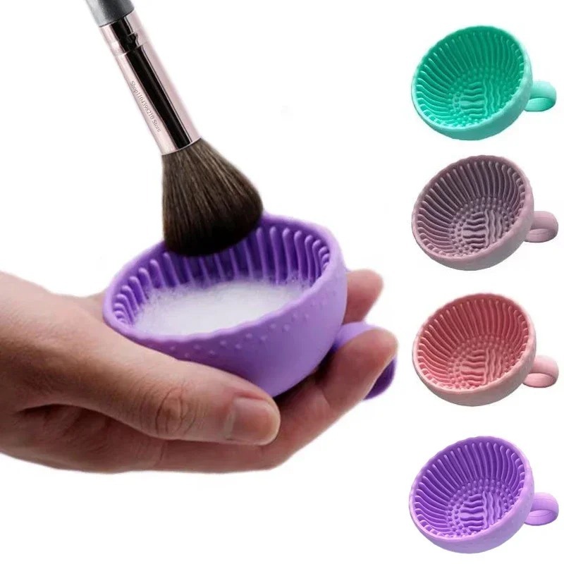 Soft Silicone Makeup Brush Cle – обзор и цена Blush Brush Kabuki