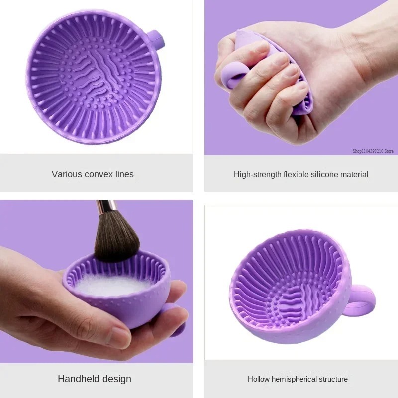 Soft Silicone Makeup Brush Cle – обзор и цена Blush Brush Kabuki