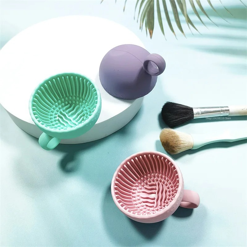 Soft Silicone Makeup Brush Cle – обзор и цена Blush Brush Kabuki