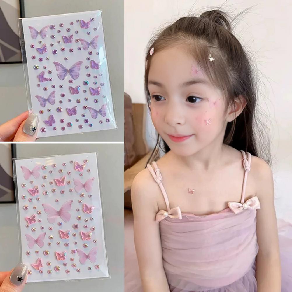Cartoon Butterfly Rhinestone F – обзор и цена Beauty Makeup Kids