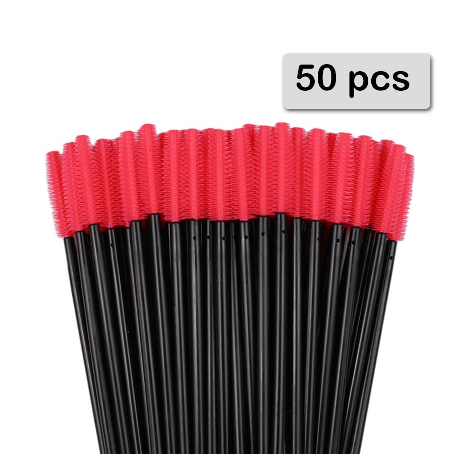 50pcs Silicone Mascara Wands A – обзор и цена Beauty Makeup Background