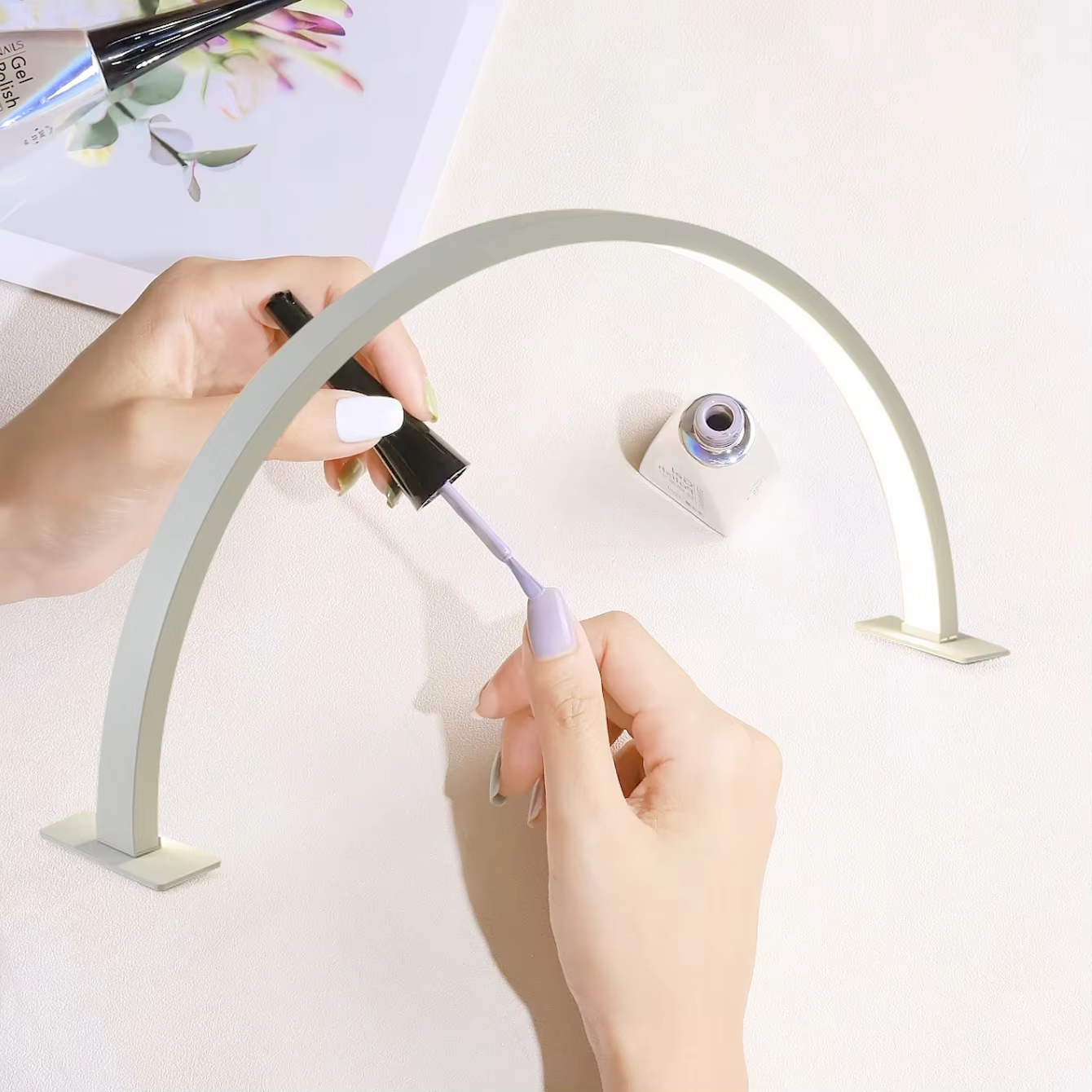 LED Nail Lamp Half Moon Beauty – обзор и цена Beauty - Makeup - Eyes